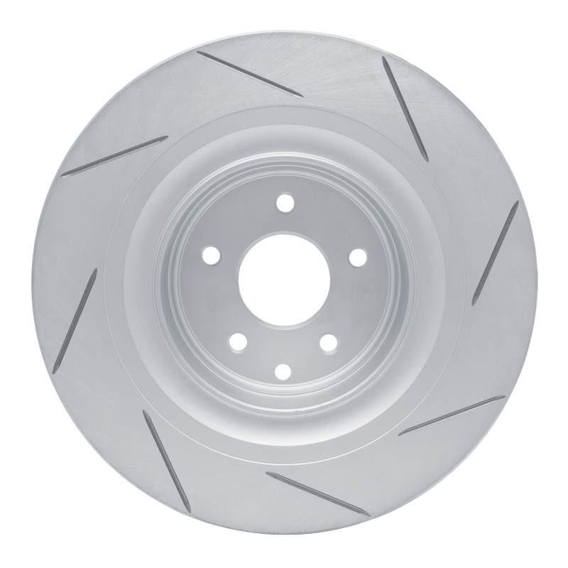 Infiniti G37 Brake Rotor (1) - Rear Left - DFC - Slotted Geoperformance - `08-`25