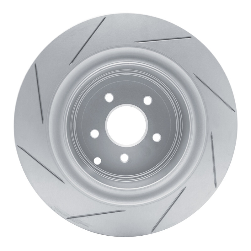 Infiniti M35H Brake Rotor (1) - Rear Right - DFC - Slotted Geoperformance - `09-`24