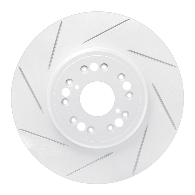 Lexus LS400 Brake Rotor (1) - Front Left - DFC - Slotted - `95-`00