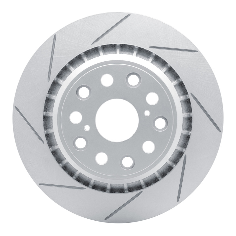 Lexus LS460 Brake Rotor (1) - Rear - DFC - Geoperf Slotted - `07-`17