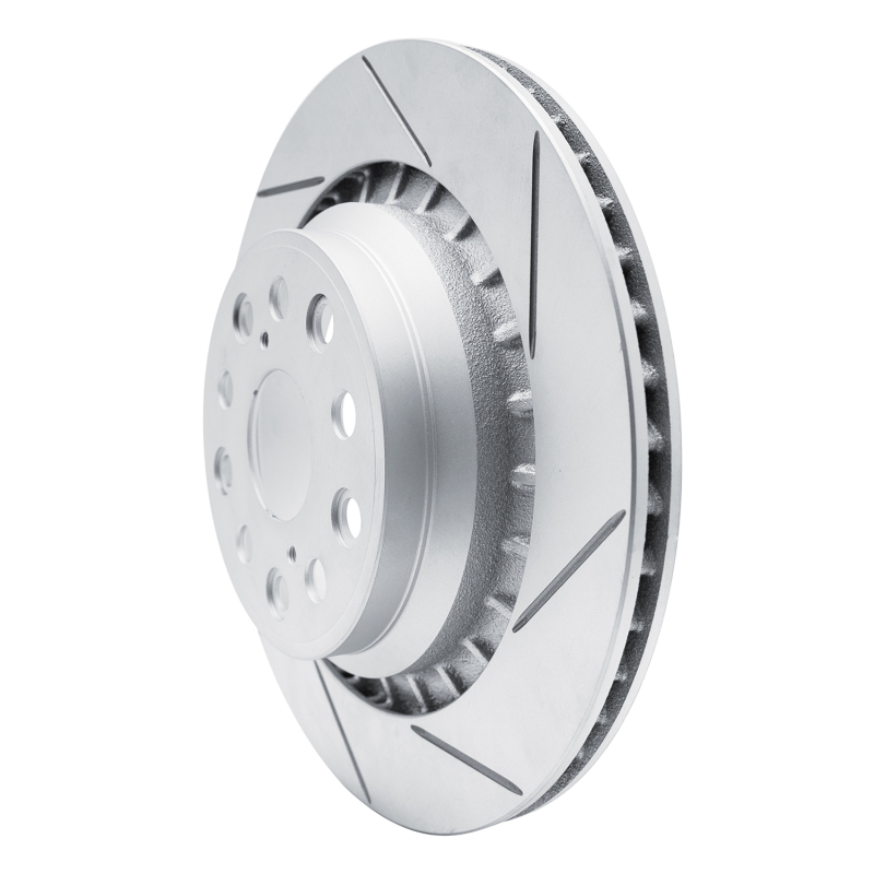 Lexus LS600h Brake Rotor (1) - Right Rear - DFC - Slotted Geoperformance - `07-`17