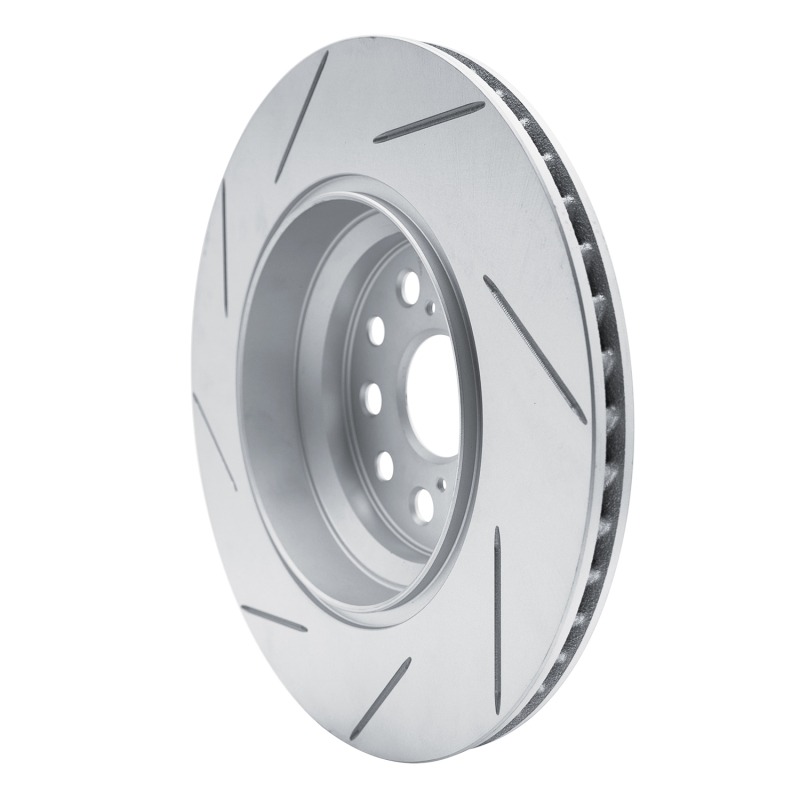 Lexus LS600h Brake Rotor (1) - Right Rear - DFC - Slotted Geoperformance - `07-`17