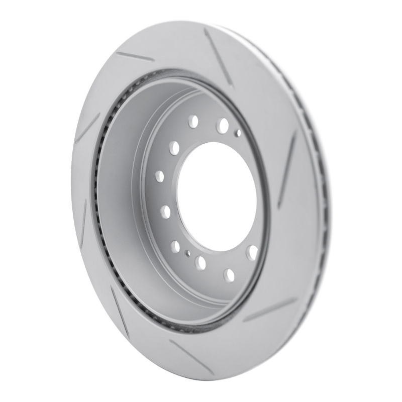 Lexus GX470 Brake Rotor (1) - Rear Left - DFC - Slotted Geoperformance - `01-`09