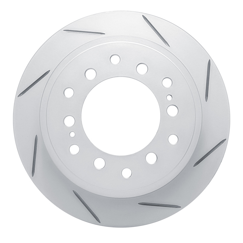 Lexus GX470 Brake Rotor (1) - Rear Right - DFC - Slotted Geoperformance - `01-`09