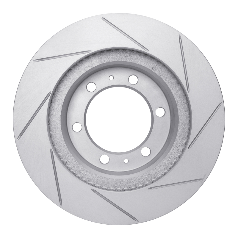 Toyota Tacoma Brake Rotor (1) - Front Left - DFC - Slotted Geoperformance - `03-`23