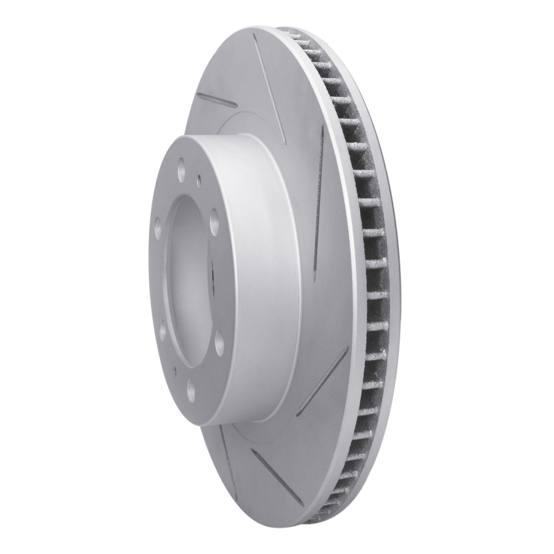 Toyota Tacoma Brake Rotor (1) - Front Right - DFC - Slotted Geoperformance - `03-`23