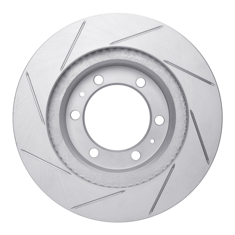 Toyota Tacoma Brake Rotor (1) - Front Right - DFC - Slotted Geoperformance - `03-`23