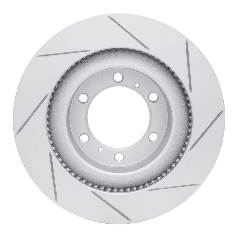 Lexus GX460 Brake Rotor (1) - Front Left - DFC - Geoperformance Slotted - `10-`24