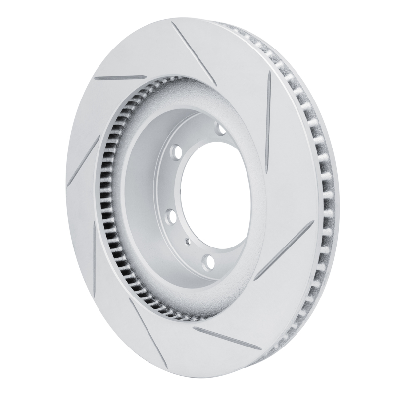 Lexus GX460 Brake Rotor (1) - Front Left - DFC - Geoperformance Slotted - `10-`24