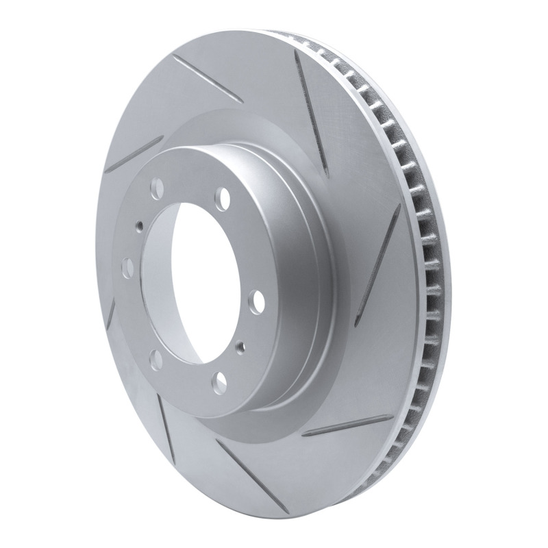 Lexus GX460 Brake Rotor (1) - Front Right - DFC - Slotted Geoperformance - `10-`24