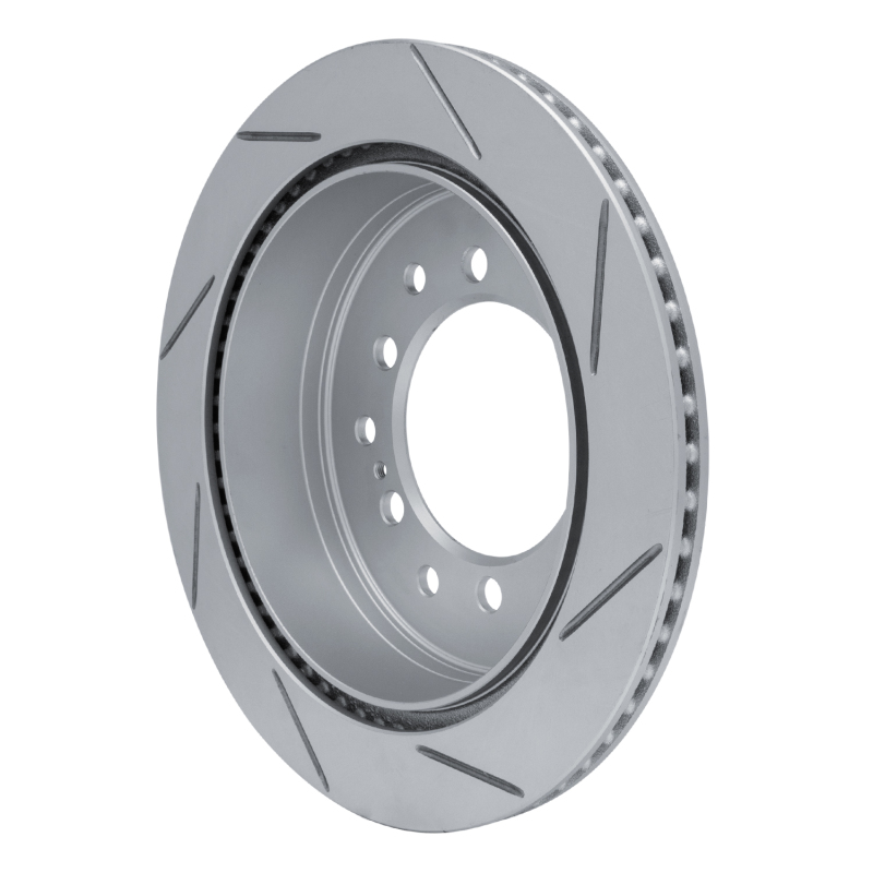 Lexus GX460 Brake Rotor (1) - Rear Left - DFC - Slotted Geoperformance - `10-`24