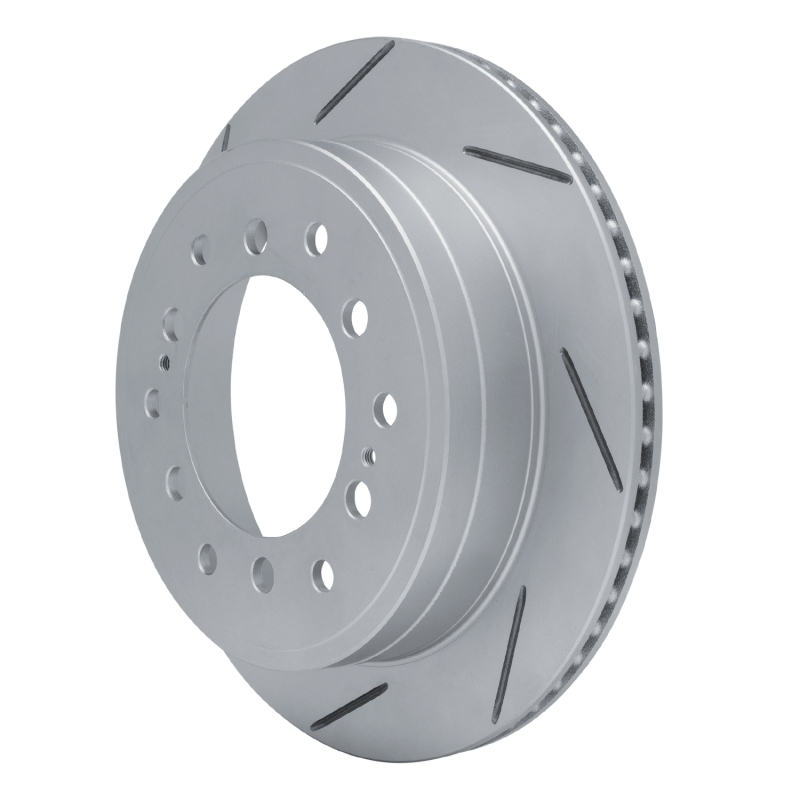 Lexus GX460 Brake Rotor (1) - Rear Left - DFC - Slotted Geoperformance - `10-`24