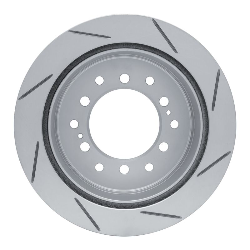 Lexus GX460 Brake Rotor (1) - Rear Left - DFC - Slotted Geoperformance - `10-`24
