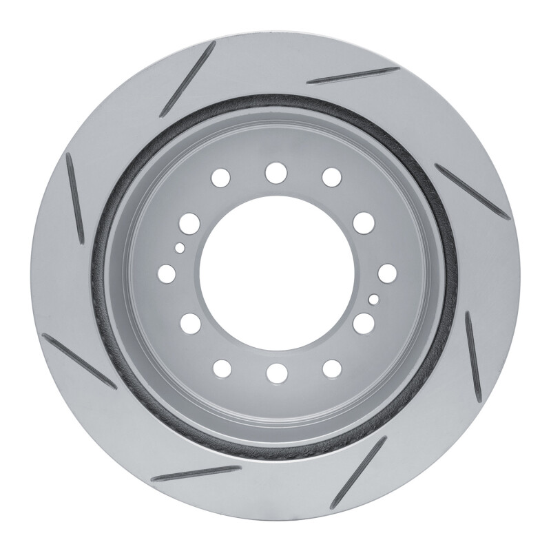 Lexus GX460 Brake Rotor (1) - Rear Right - DFC - Slotted Geoperformance - `10-`24
