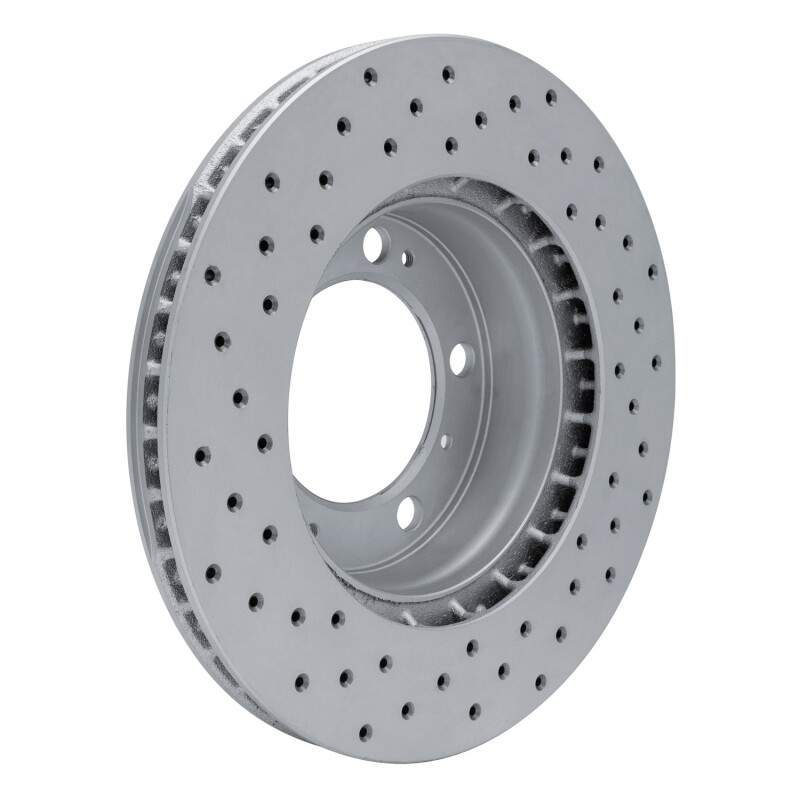 Porsche Boxster Brake Rotor (1) - Front Right - DFC - Drilled Geoperformance - `97-`04