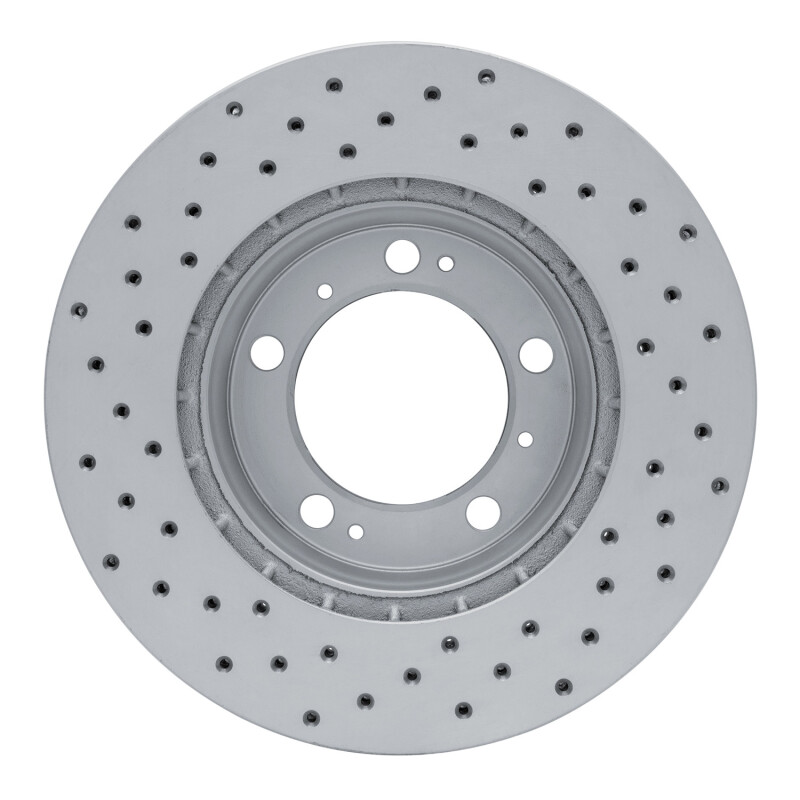 Porsche Boxster Brake Rotor (1) - Front Right - DFC - Drilled Geoperformance - `97-`04