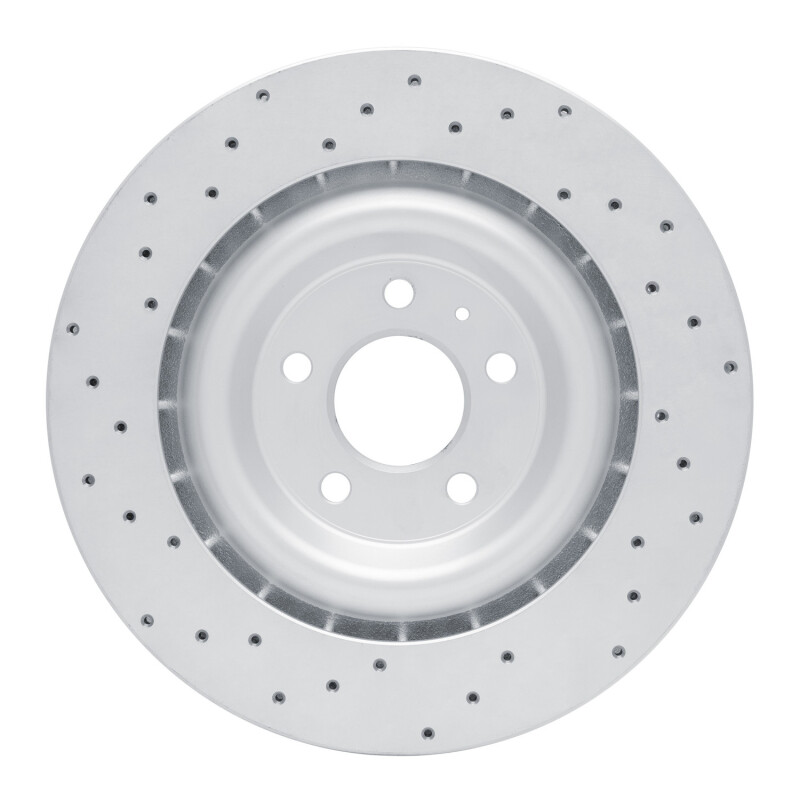 Porsche Macan Brake Rotors (1) - Rear Right - DFC - Drilled Geoperformance - `15-`18