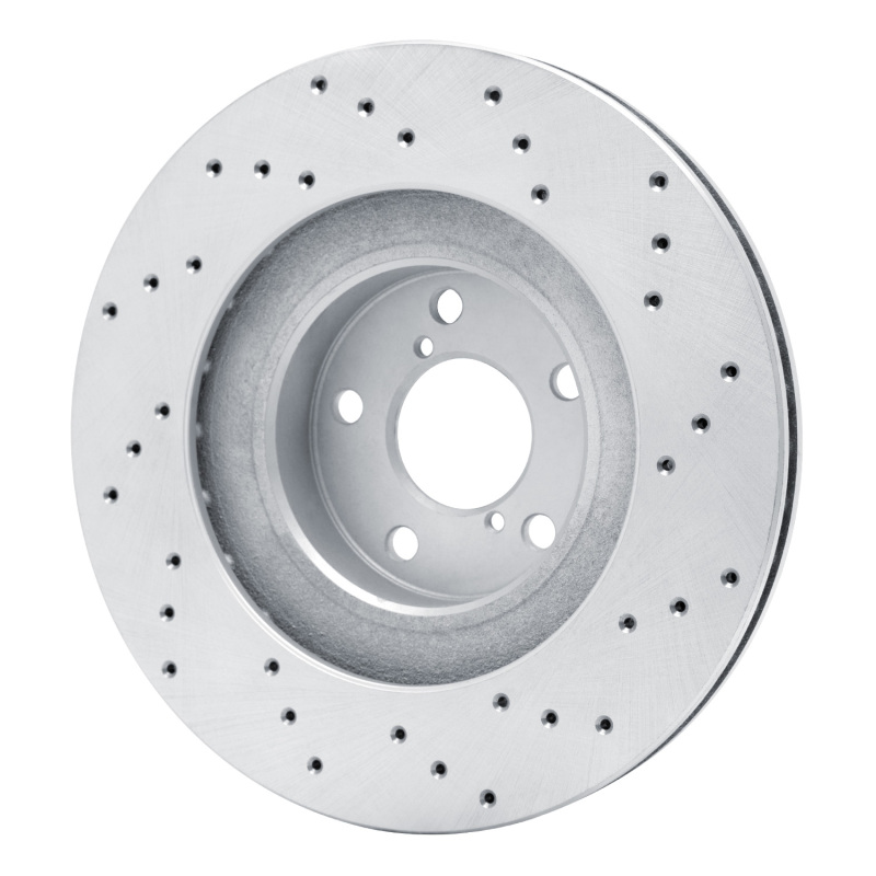 Toyota GR86 Brake Rotor (1) - Front Left - DFC - Drilled Geoperformance - `22-`25