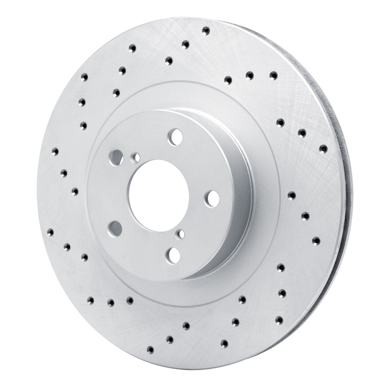 Toyota GR86 Brake Rotor (1) - Front Left - DFC - Drilled Geoperformance - `22-`25