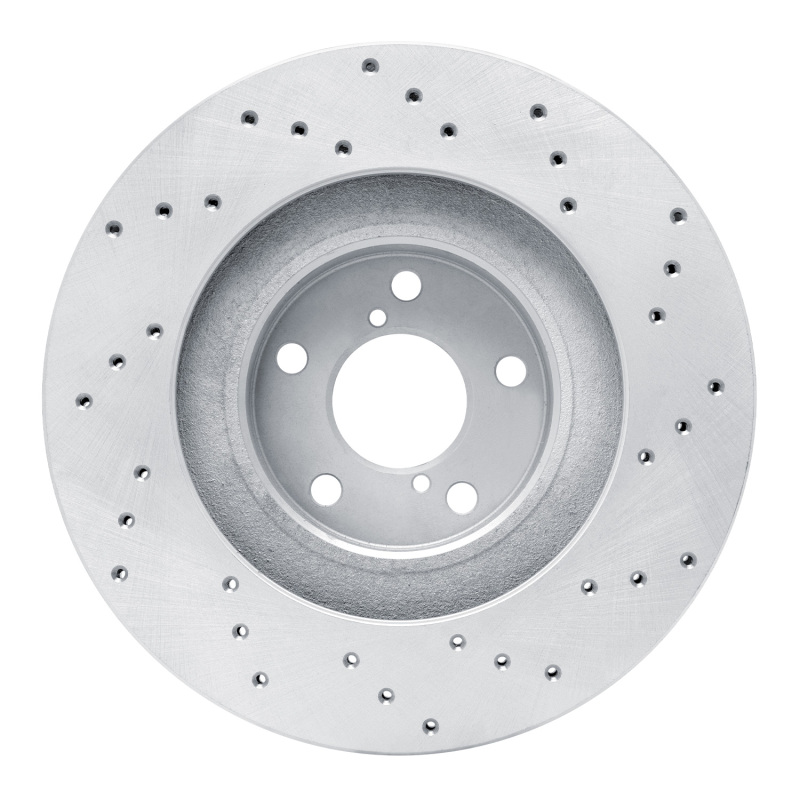 Toyota GR86 Brake Rotor (1) - Front Left - DFC - Drilled Geoperformance - `22-`25