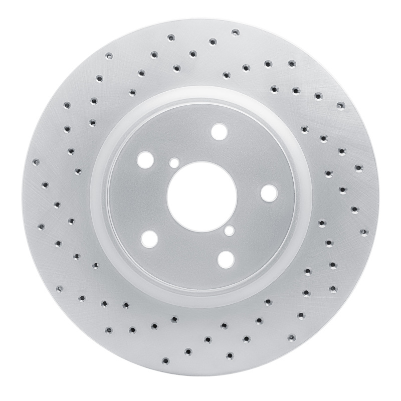 Subaru B9 Tribeca Brake Rotor (1) - Front Left - DFC - Drilled Geoperformance - `06-`21