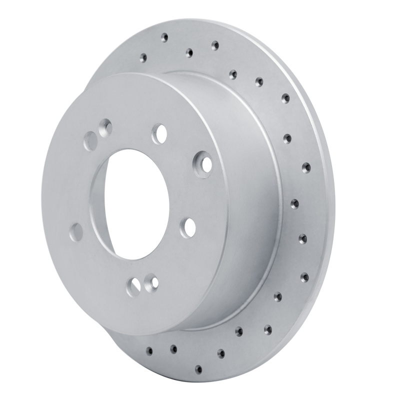 Kia Forte Brake Rotor (1) - Rear Left - DFC - Drilled Geoperformance - `10-`13