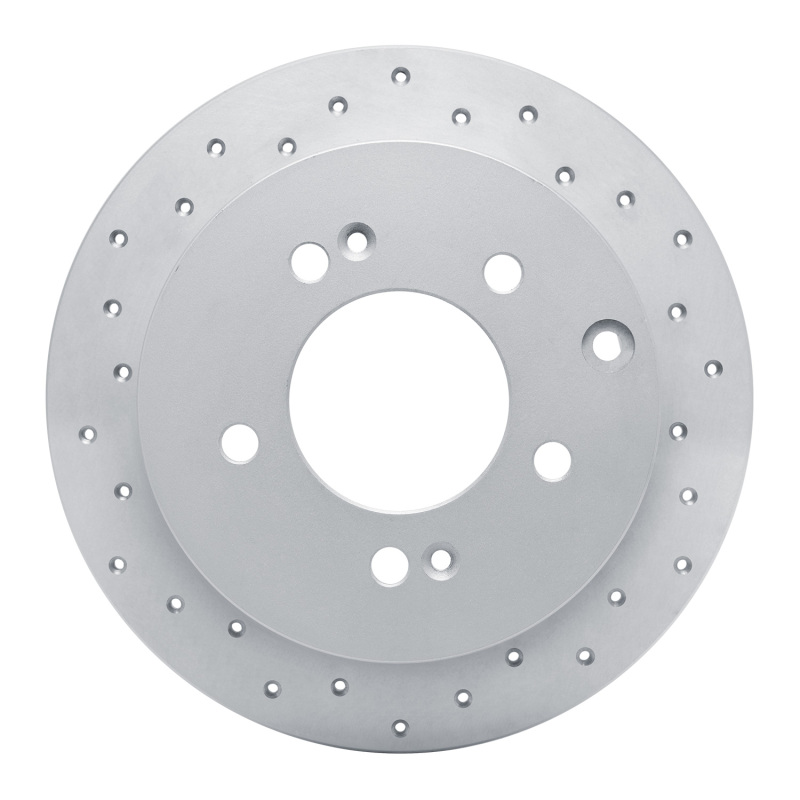 Kia Forte Brake Rotor (1) - Rear Left - DFC - Drilled Geoperformance - `10-`13