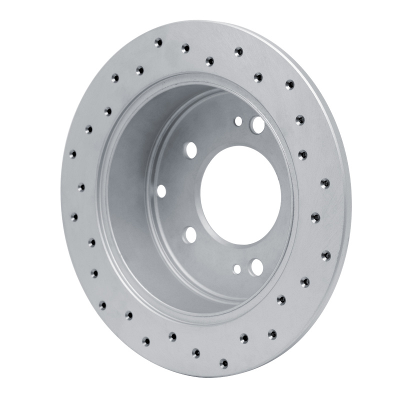 Kia Forte Brake Rotor (1) - Rear Left - DFC - Drilled Geoperformance - `10-`13