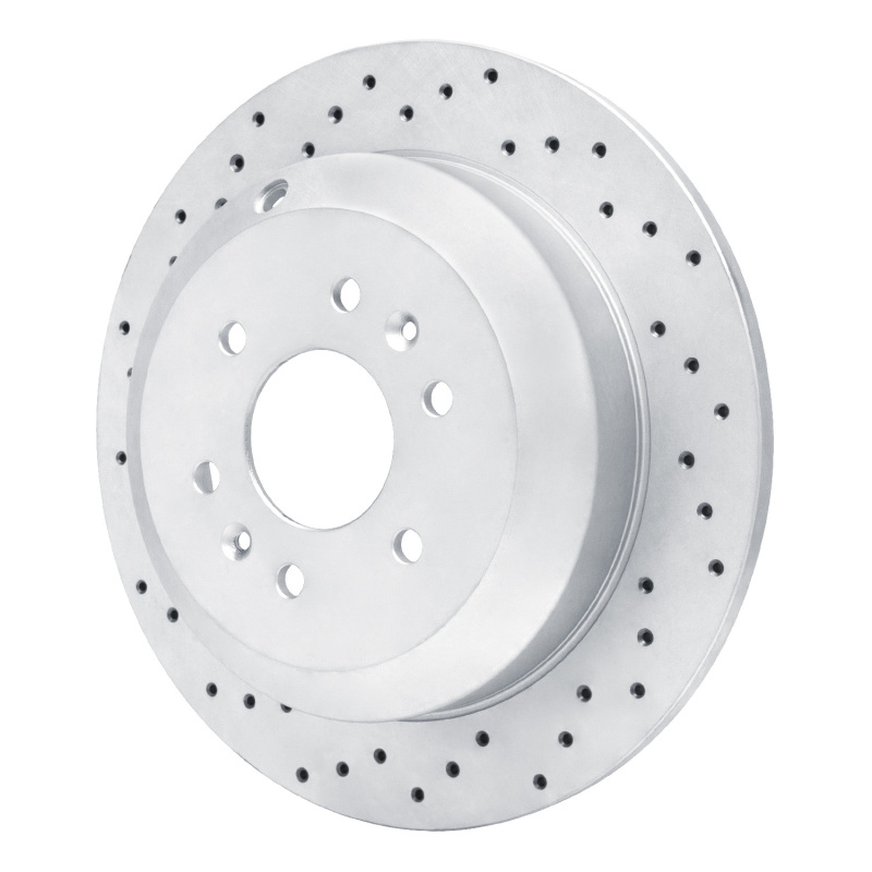 Kia Borrego Brake Rotor (1) - Rear Left - DFC - Drilled Geoperformance - `09-`10