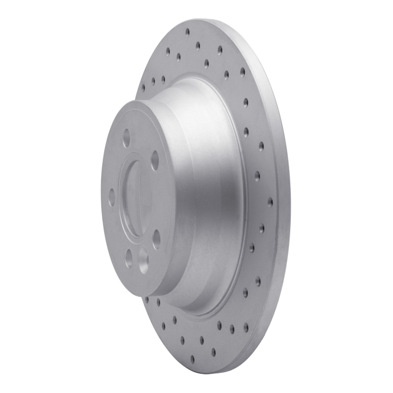 Volvo S80 Brake Rotor (1) - Rear Right - DFC - Drilled Geoperformance - `07-`10