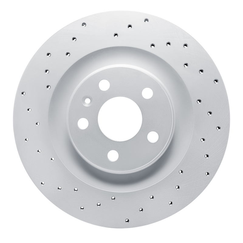 Volvo V60 Cross Country Brake Rotor (1) - Rear Left - DFC - Drilled Geoperformance - `16-`26