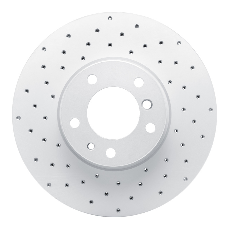 BMW 540I Brake Rotor (1) - Front Left - DFC - Geoperf Drilled - `91-`01