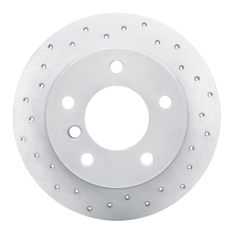 BMW Z3 Brake Rotor (1) - Rear Left - DFC - Drilled Geoperformance - `96-`02