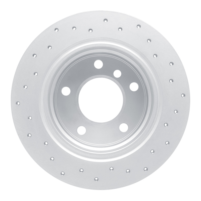 BMW Z3 Brake Rotor (1) - Rear Left - DFC - Drilled Geoperformance - `96-`02