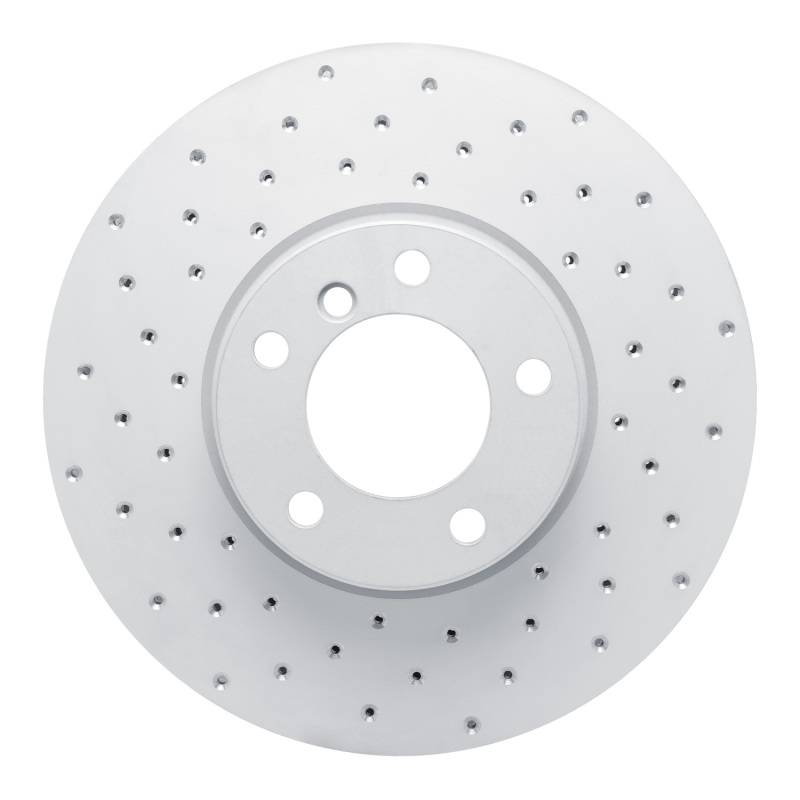 BMW 530I Brake Rotor (1) - Front Left - DFC - Drilled Geoperformance - `00-`03