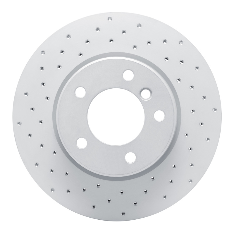 BMW 525I Brake Rotor (1) - Front Left - DFC - Geoperformance Drilled - `04-`10