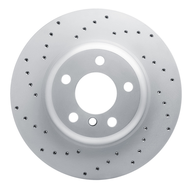 BMW 528I Brake Rotor (1) - Front Left - DFC - Drilled Geoperformance - `11-`16