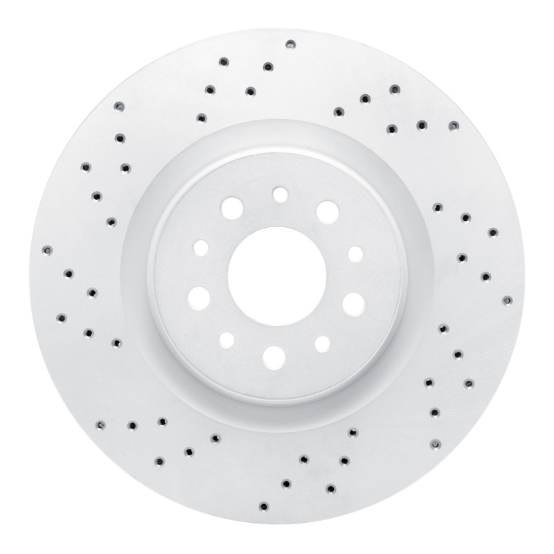 Ram Promaster City Brake Rotor (1) - Front Left - DFC - Drilled Geoperformance - `15-`22