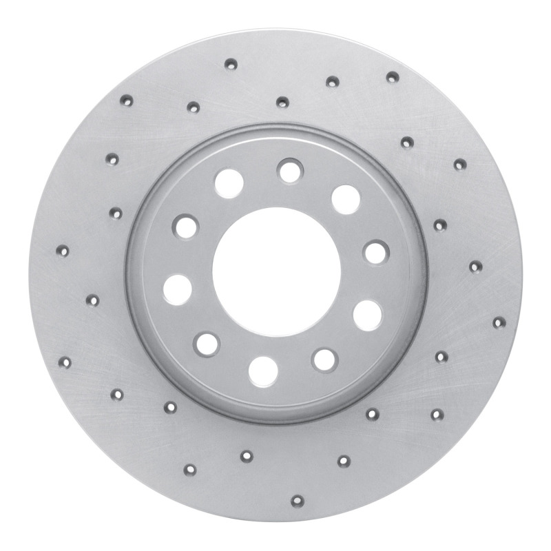 Chrysler 200 Brake Rotor (1) - Rear Left - DFC - Geoperformance Drilled - `14-`22