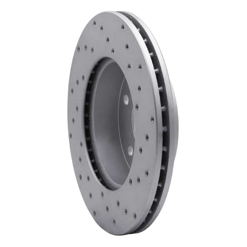 Jeep Grand Cherokee Brake Rotor (1) - Front Left - DFC - Drilled Geoperformance - `99-`04