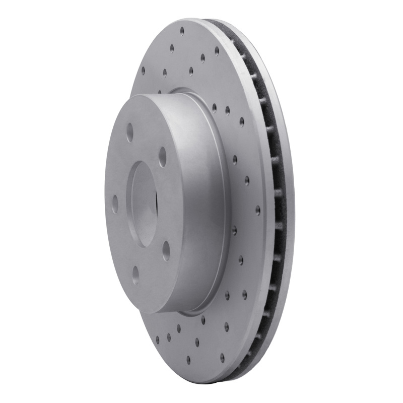 Jeep Grand Cherokee Brake Rotor (1) - Front Left - DFC - Drilled Geoperformance - `99-`04