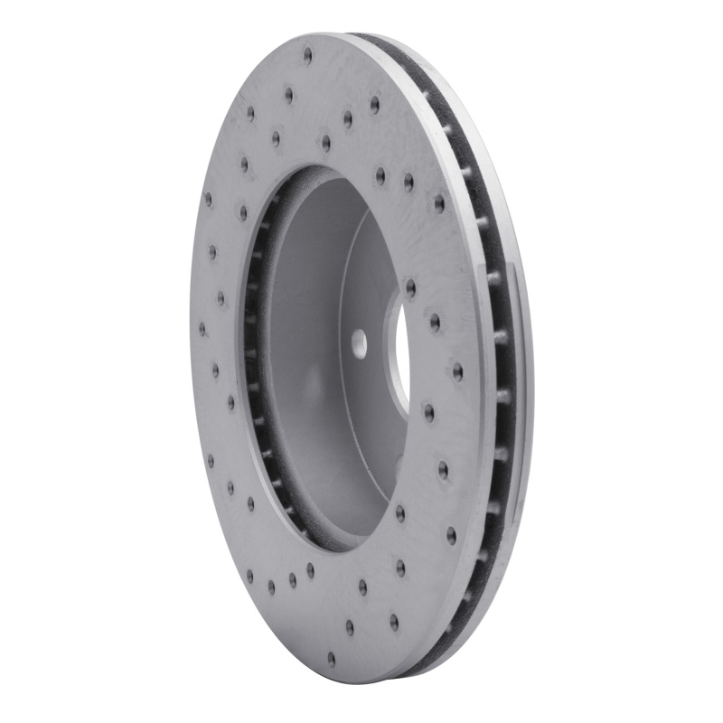 Jeep Grand Cherokee Brake Rotor (1) - Front Right - DFC - Drilled Geoperformance - `99-`04