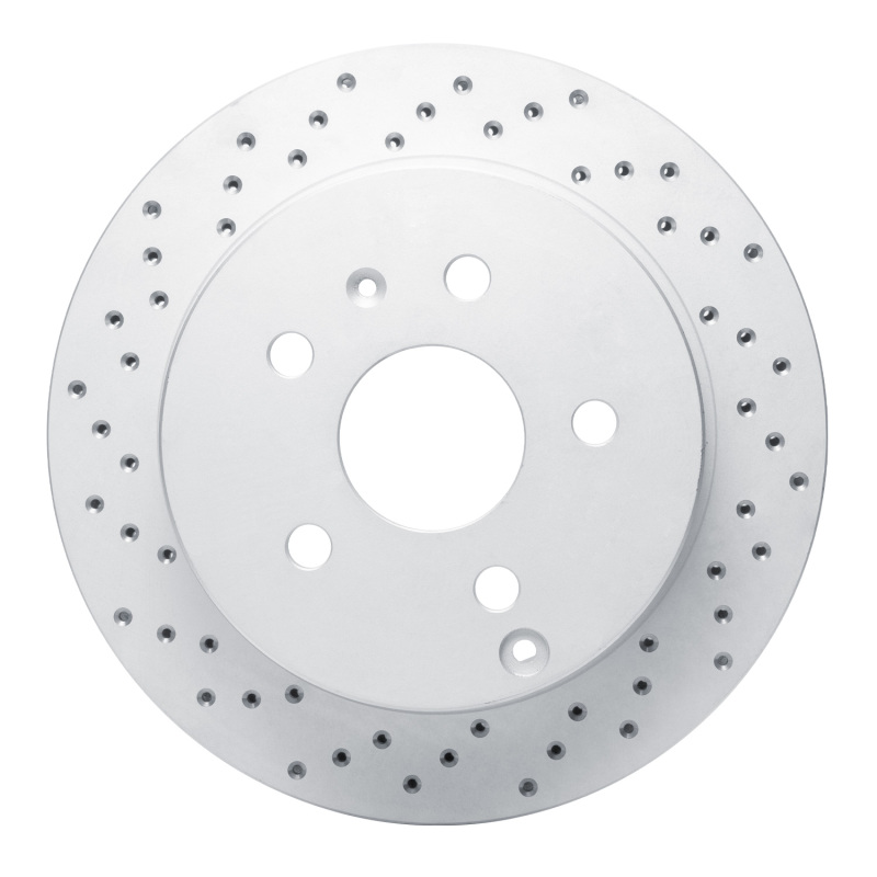 Chevrolet Equinox Brake Rotor (1) - Rear Left - DFC - Drilled Geoperformance - `10-`17