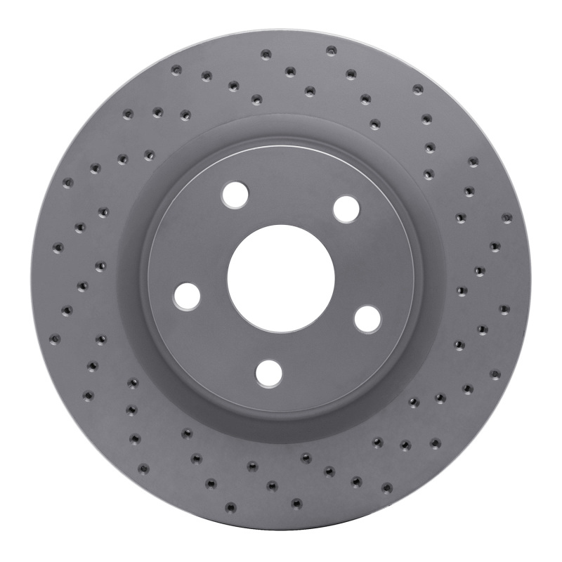 Pontiac G8 Brake Rotor (1) - Front Right - DFC - Drilled Geoperformance - `08-`09