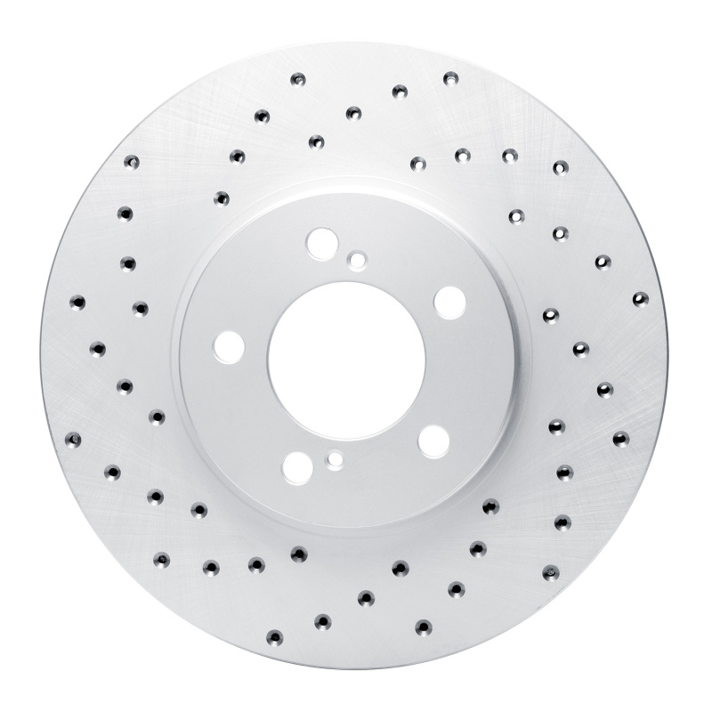 Ford Taurus SHO Brake Rotors (1) - Front Left - DFC - Drilled Geoperformance - `93-`07