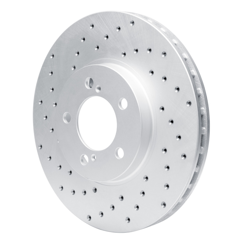 Ford Taurus SHO Brake Rotors (1) - Front Left - DFC - Drilled Geoperformance - `93-`07