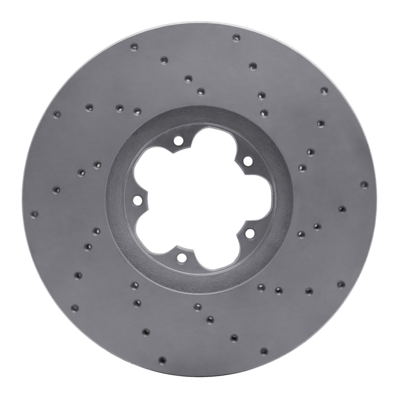Ford Transit-250 Brake Rotor (1) - Front Left - DFC - Drilled Geoperformance - `14-`19