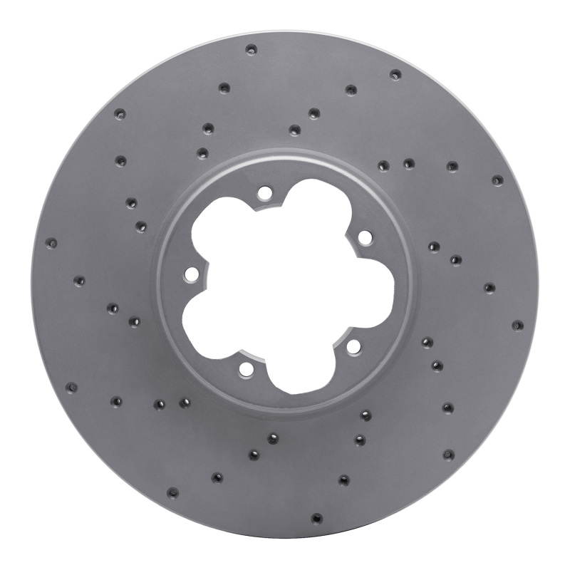 Ford Transit-250 Brake Rotor (1) - Front Left - DFC - Drilled Geoperformance - `14-`19