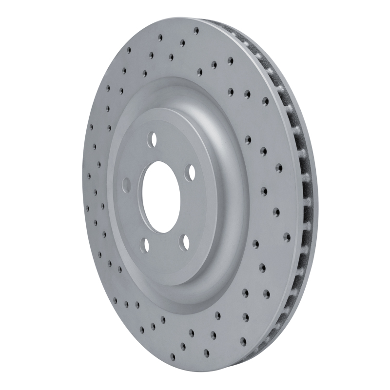 Ford Police Interceptor Utility Brake Rotor (1) - Rear Left - DFC - Geoperf Drilled - `20-`26