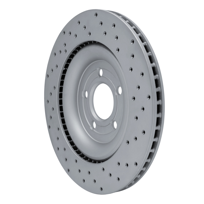 Ford Police Interceptor Utility Brake Rotor (1) - Rear Left - DFC - Geoperf Drilled - `20-`26